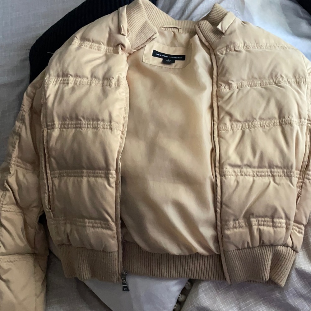 New York and company puffer jacket